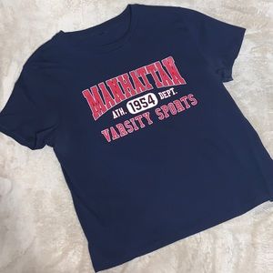 Manhattan short sleeve tee size M